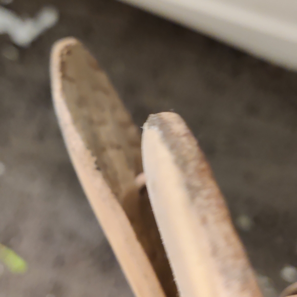 SALE - Tory Burch Marianne Makeup Leather thongs sz 8 - Picture 5 of 8